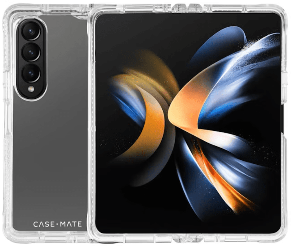Refurbished Case-Mate Tough Plus Series Clear Phone Case for Samsung Galaxy Z Fold4 - Reebelo US