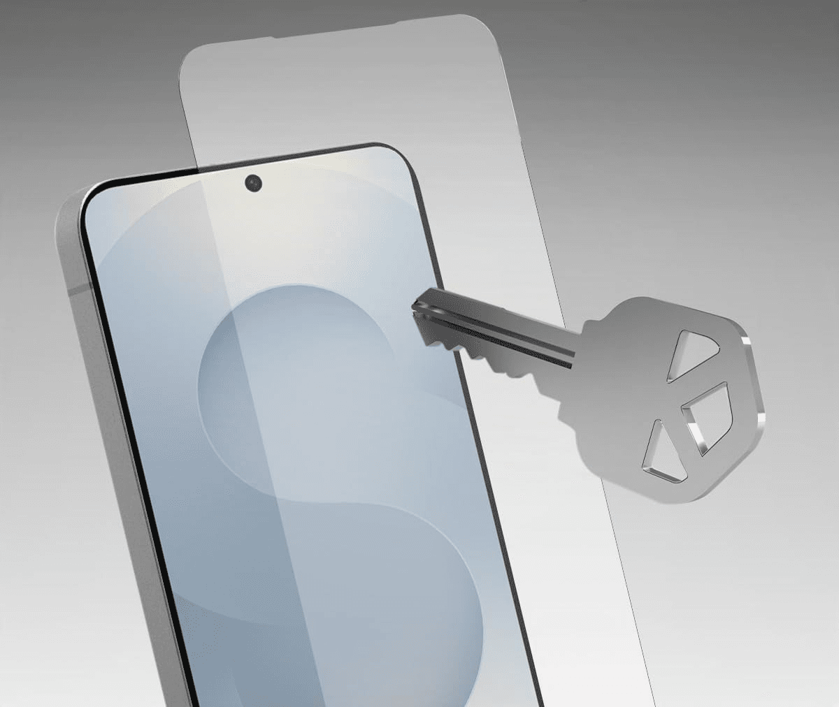 Refurbished PureGear Steel 360 Antimicrobial Tempered Glass Screen Protector for Samsung Galaxy S25+ - Reebelo US