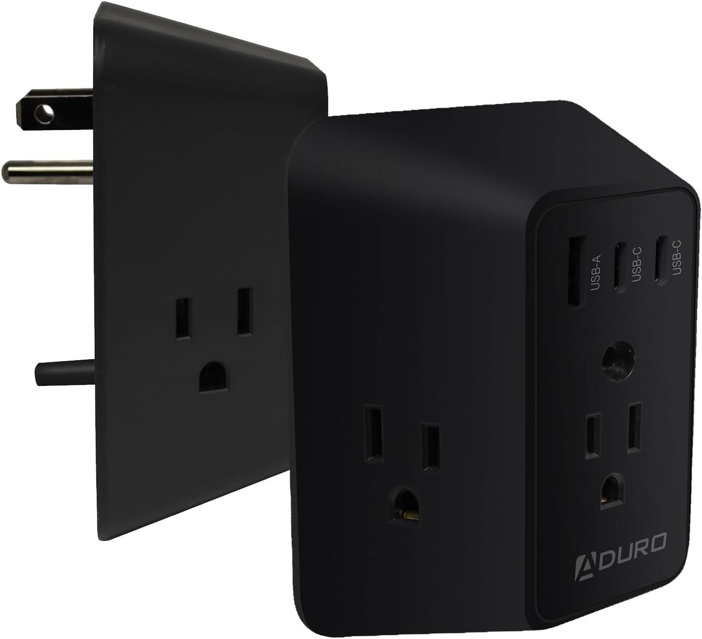 Refurbished Aduro Multi Plug Outlet Extender Surge Protector Wall Charger - Reebelo US