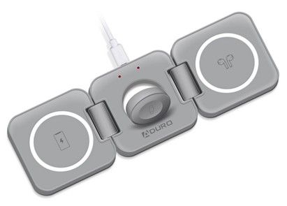 Refurbished Aduro PowerUp Trinity 3-IN-1 Wireless Charging for Apple product - Reebelo US