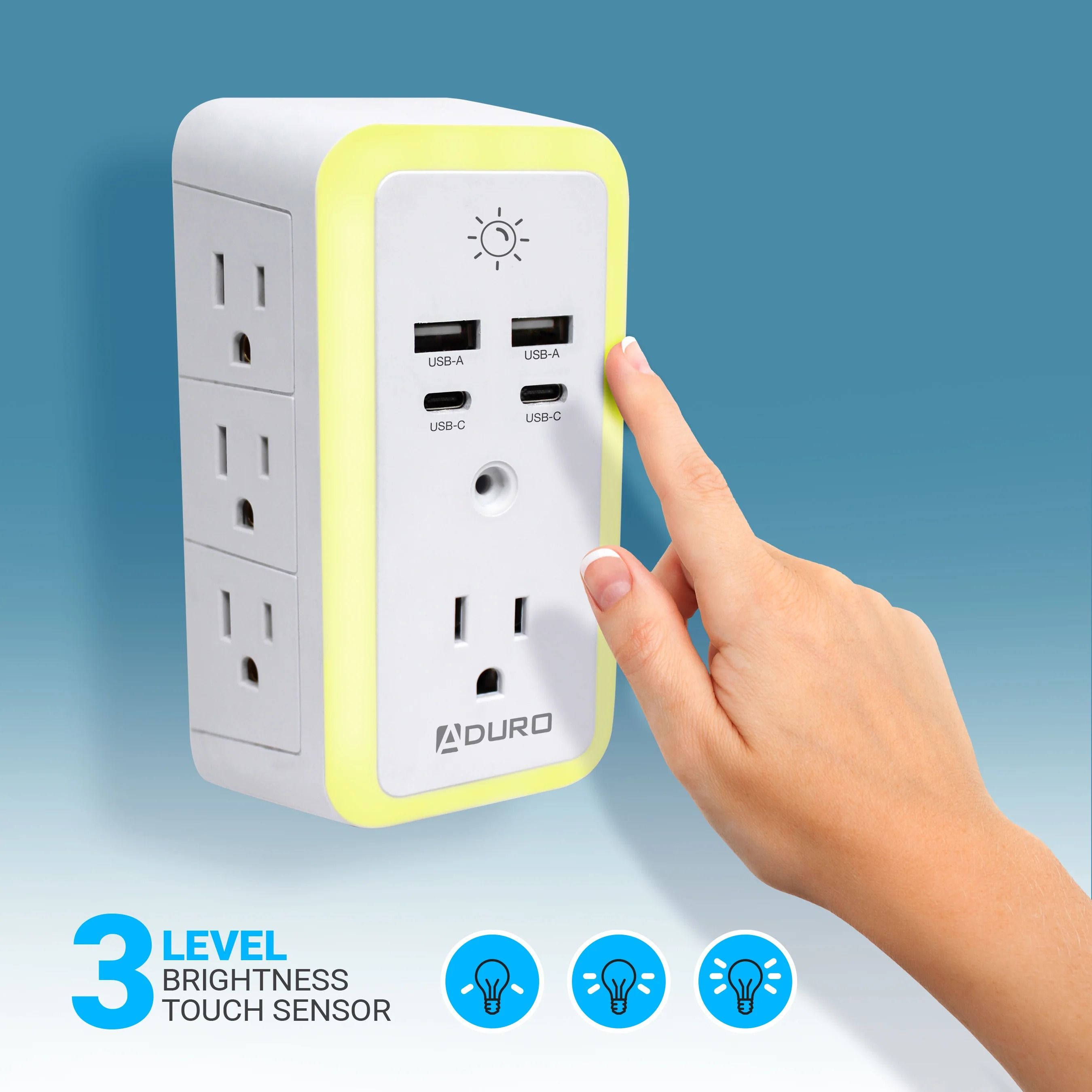 Refurbished Aduro Surge Glow Multi Charging Station - Reebelo US