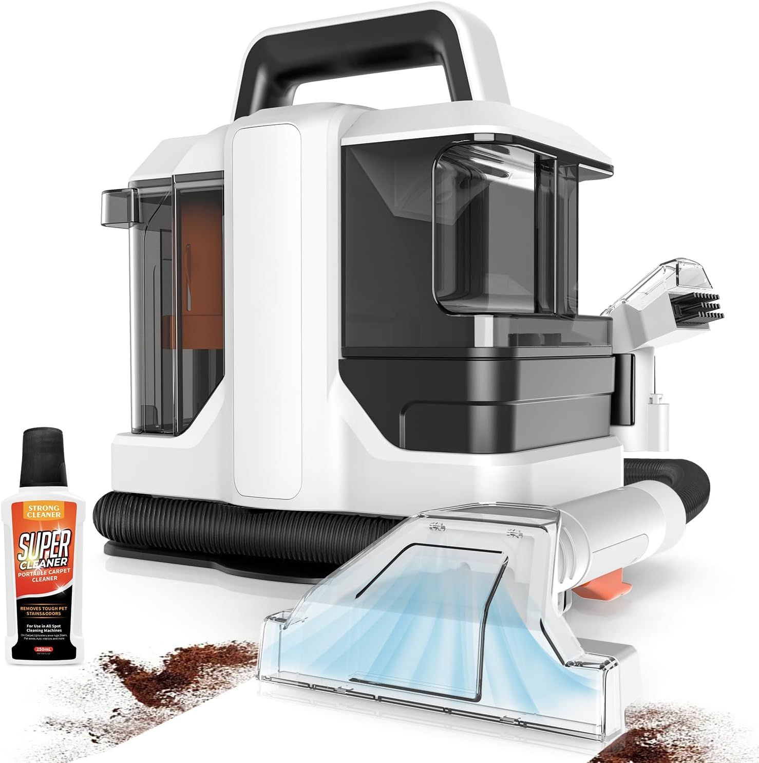 Ailltopd C4 Portable Carpet Cleaner Machine - White