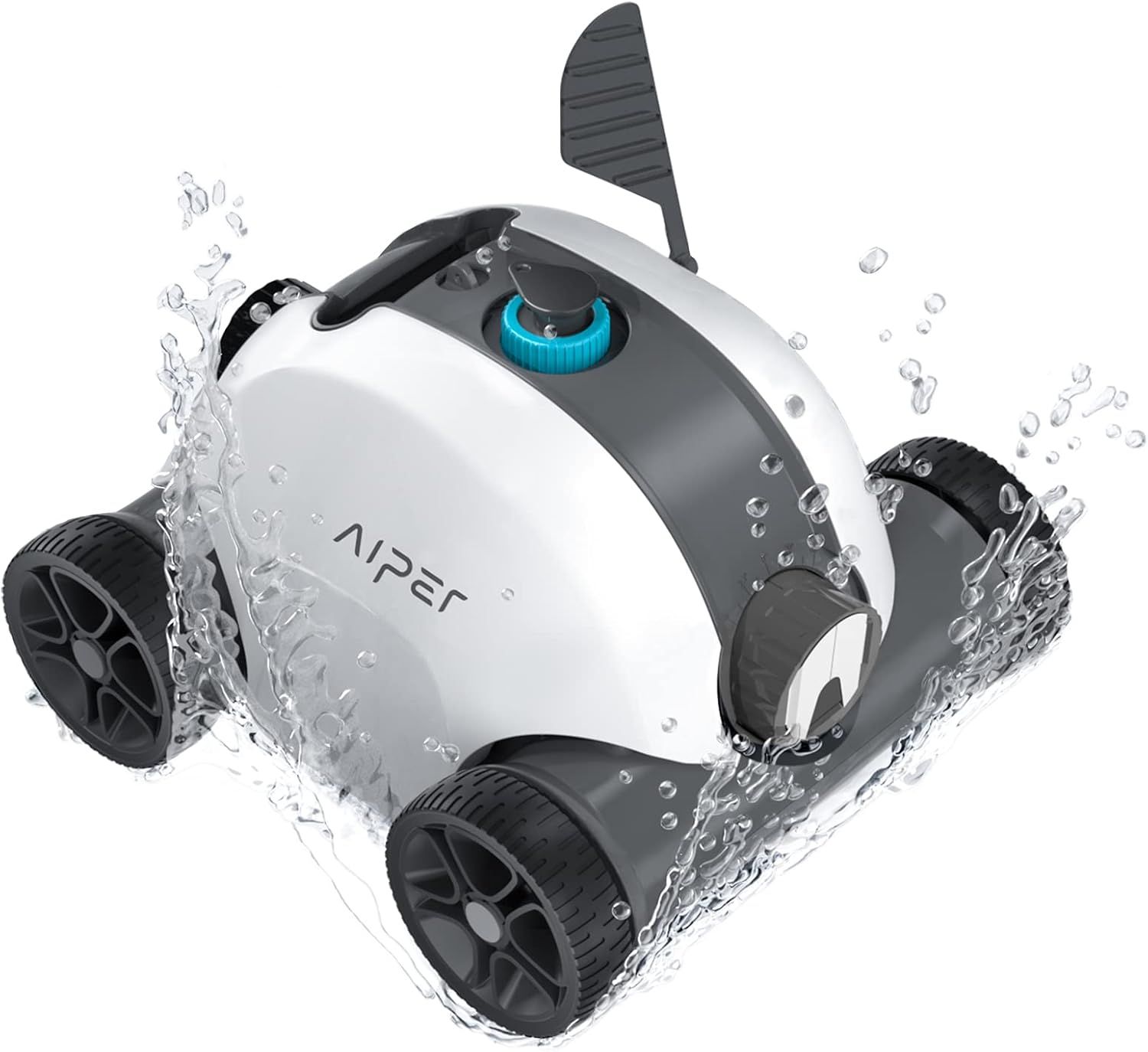 Aiper HJ1103J Dual-Drive Motors Cordless Robotic Pool Cleaner - Gray