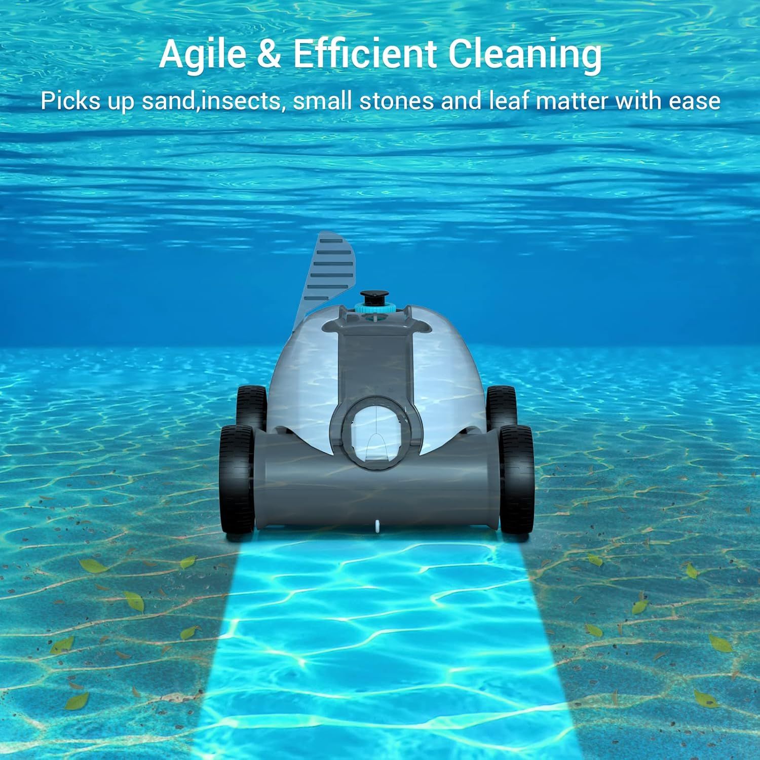 Refurbished Aiper HJ1103J Dual-Drive Motors Cordless Robotic Pool Cleaner - Reebelo US
