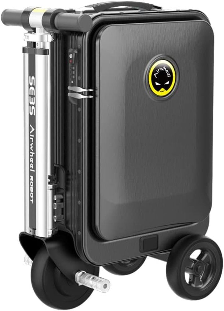 Airwheel SE3S Smart Ridding Travel Electric Luggage Scooter - Black