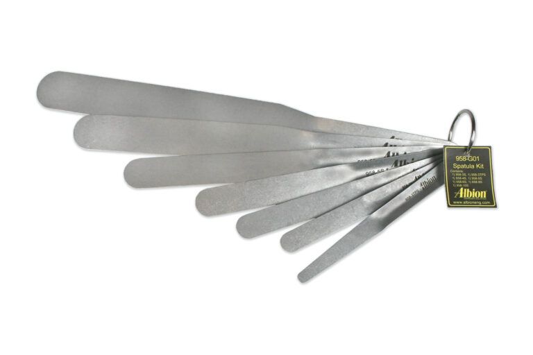 Refurbished Albion Engineering 958-G01 Streamline Caulk Spatula Set (Pack of 7) - Reebelo US