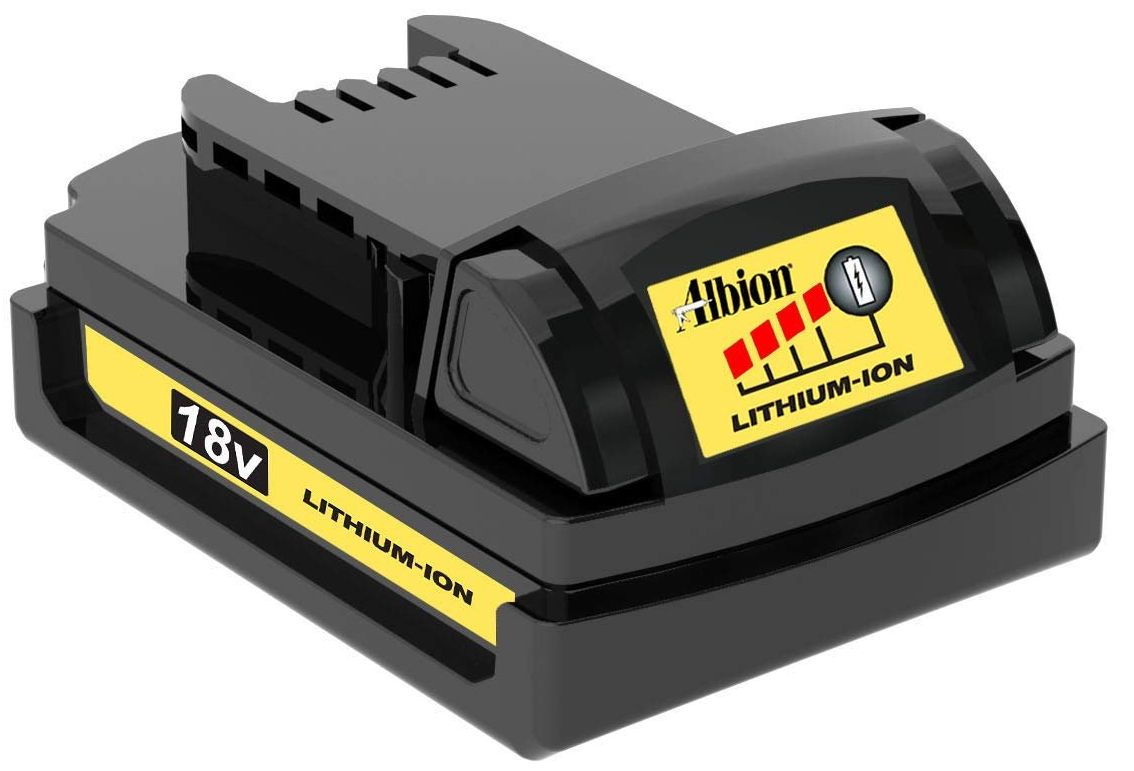 Albion Engineering Company 982-2 Compact 18V Lithium-Ion Battery Pack - Black