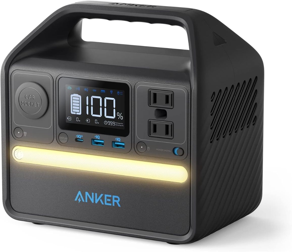 Refurbished Anker 521 Portable Power Station (PowerHouse 256Wh | 200W) - Reebelo US