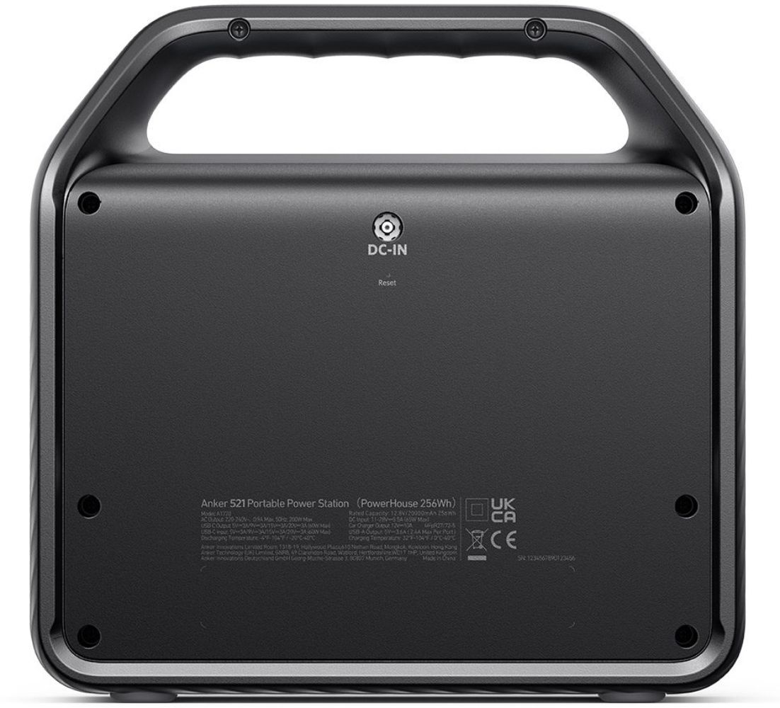 Refurbished Anker 521 Portable Power Station (PowerHouse 256Wh | 200W) - Reebelo US