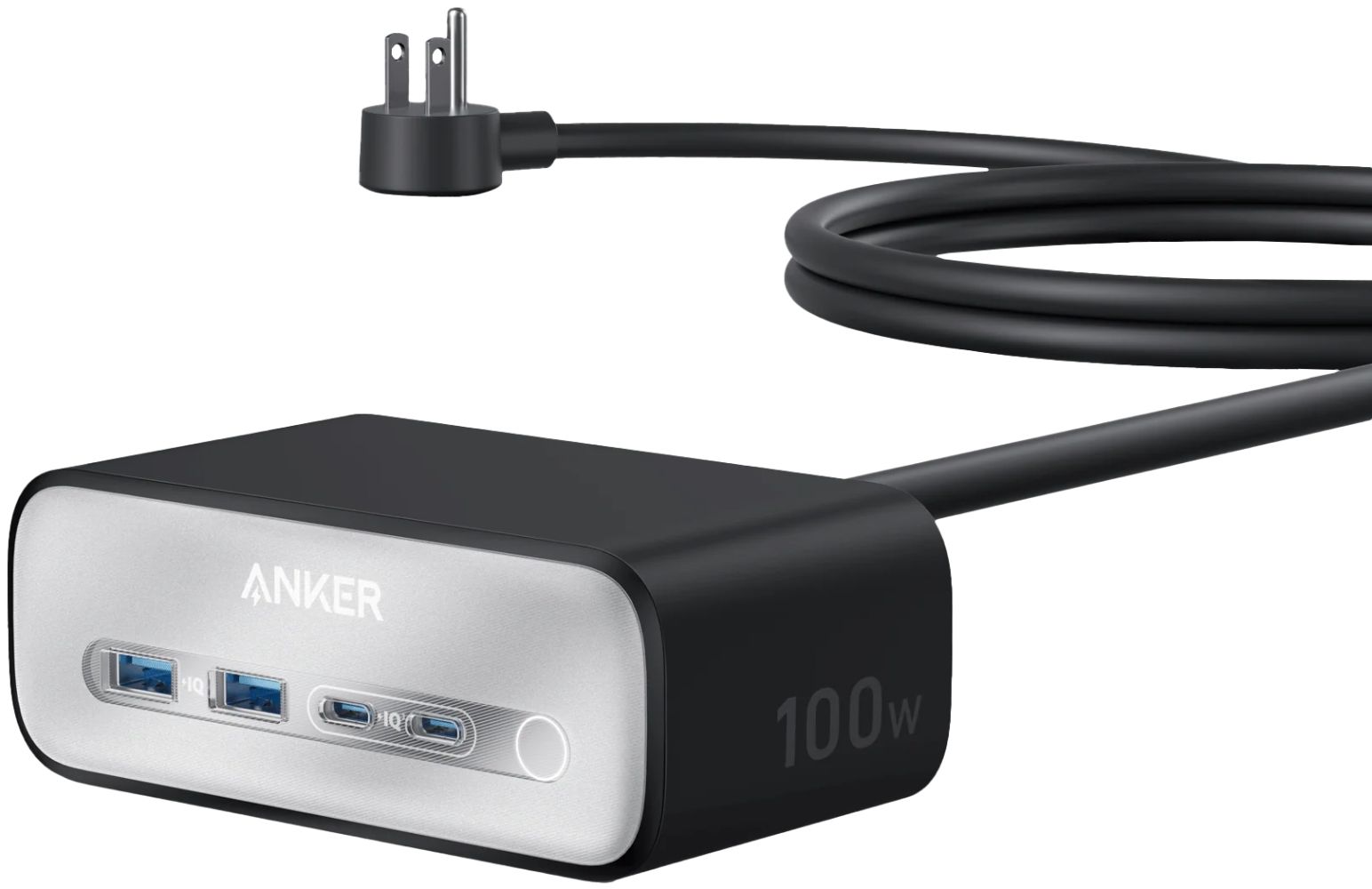 Anker Charging Station 7-in-1 (100W) 5ft | A91C4 - Black Stone