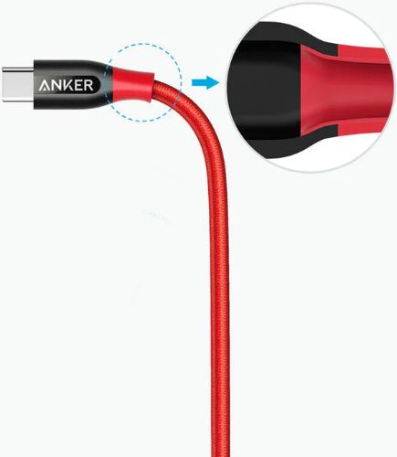 Refurbished Anker PowerLine+ USB-C To USB-C 2.0 Cable (6ft / 1.8m) - Reebelo US