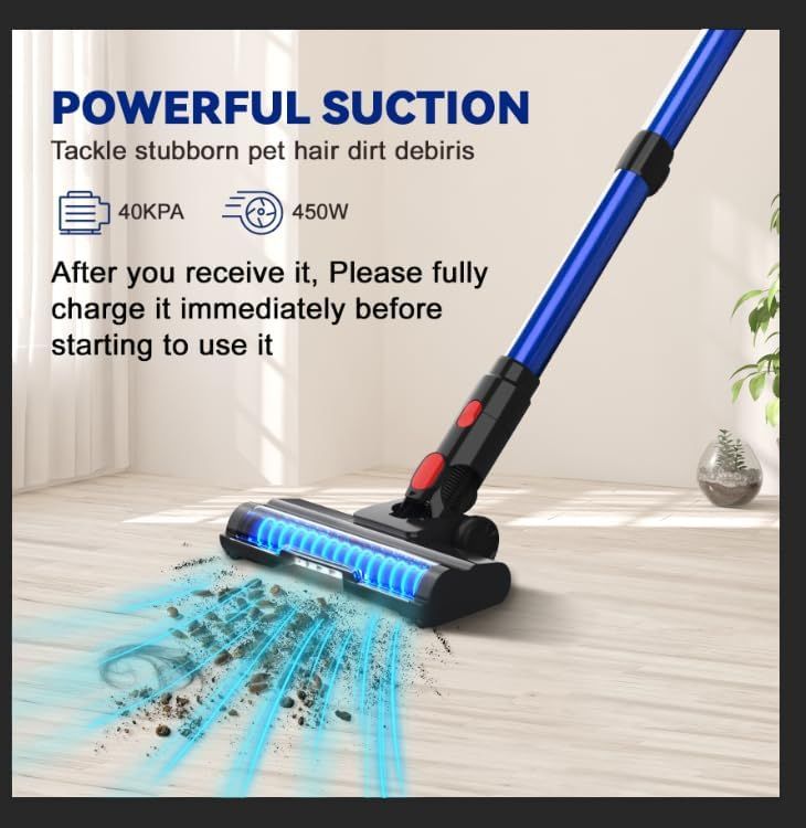 Refurbished ANOKUNMP ZW001 Cordless Stick Vacuum Cleaner - Reebelo US