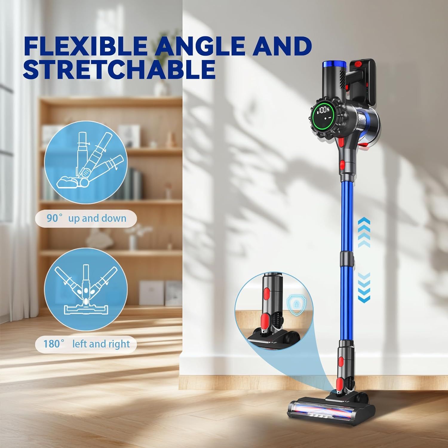 Refurbished ANOKUNMP ZW001 Cordless Stick Vacuum Cleaner - Reebelo US