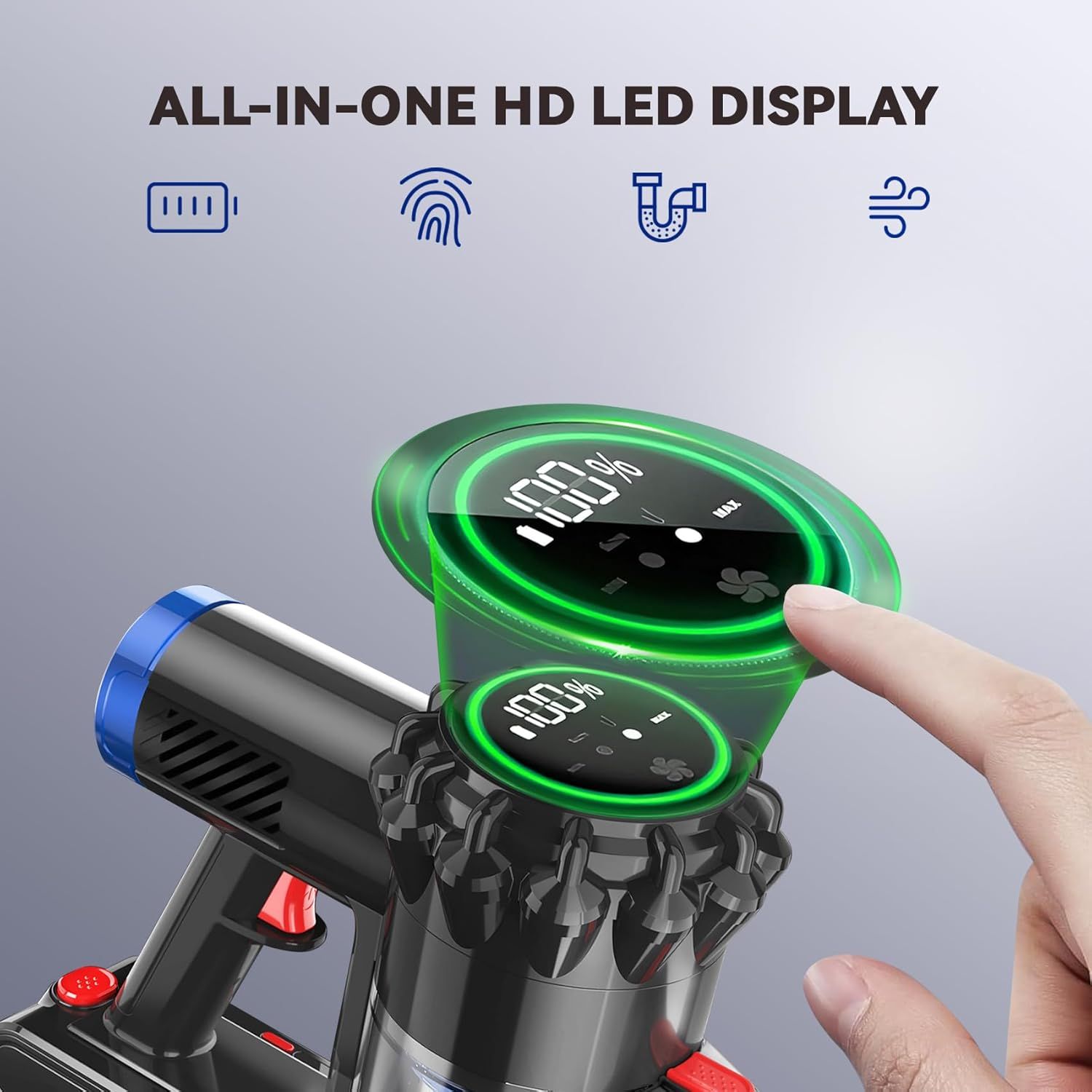 Refurbished ANOKUNMP ZW001 Cordless Stick Vacuum Cleaner - Reebelo US