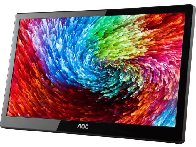 Refurbished AOC E1659FWU 15.6" Portable LED Monitor - Reebelo US
