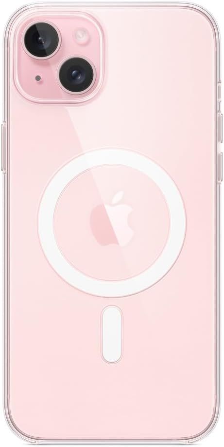 Apple Clear Phone Case for MagSafe for iPhone 15 Plus - Reebelo US
