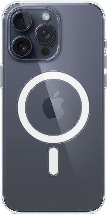 Refurbished Apple Clear Phone Case for MagSafe for iPhone 15 Pro Max - Reebelo US
