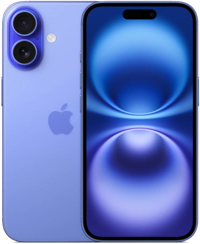 iPhone 16 - 128GB - eSIM - Ultramarine - Unlocked - Good - Standard Battery