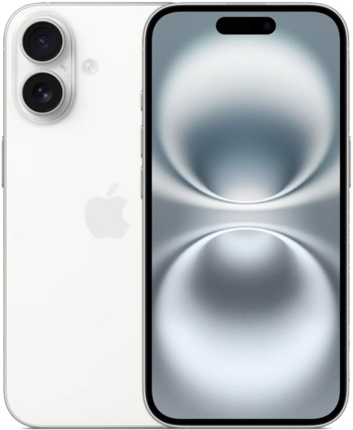iPhone 16 - 128GB - eSIM - White - Unlocked - Like New - Standard Battery