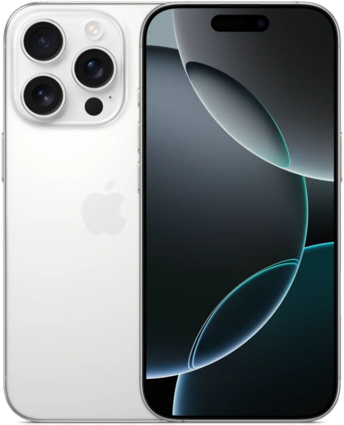 iPhone 16 Pro - 256GB - eSIM - White Titanium - Unlocked - Good - Standard Battery