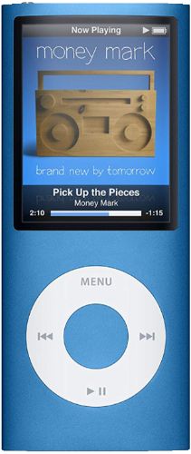 Apple iPod Nano 4th Gen - 16GB - Blue
