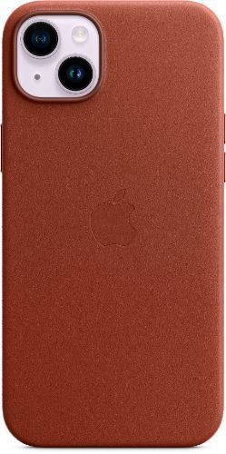 Refurbished Apple Leather Case with MagSafe for iPhone 14 Plus - Reebelo US