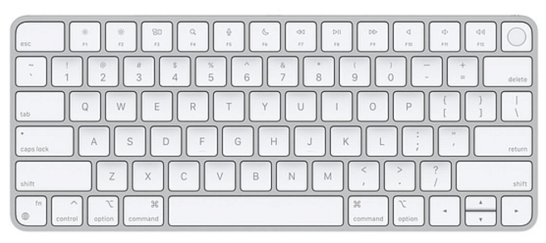 Refurbished Apple Magic Keyboard with Touch ID for Mac Models - Reebelo US