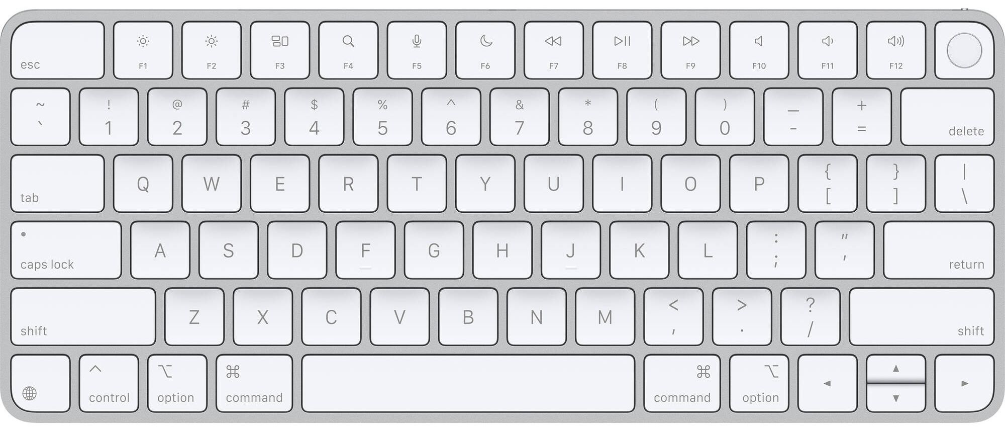 Apple Magic Keyboard with Touch ID for Mac Models - White