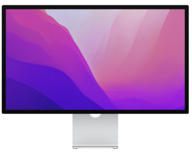 Apple Studio Display (Standard Glass - Tilt and Height Adjustable Stand) - Silver - 27 Inch