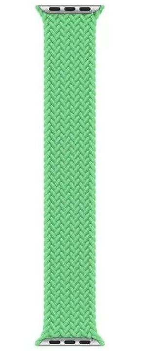 Apple Watch Braided Solo Loop (45mm) - Bright Green - Size 10