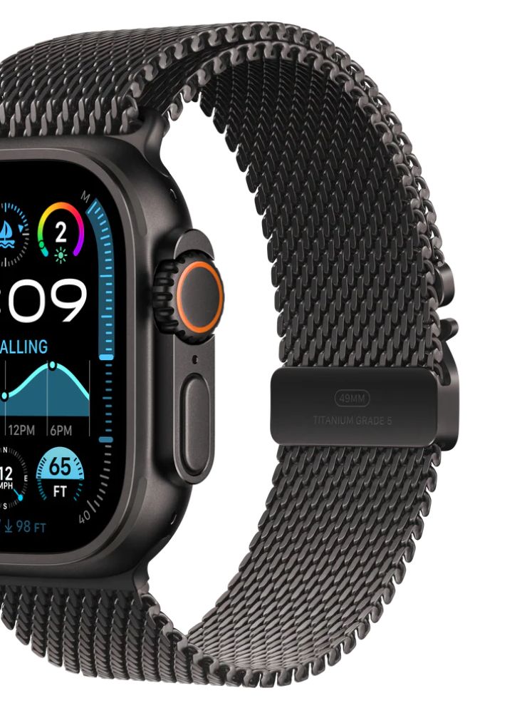 Refurbished Apple Watch Milanese Loop Band (49mm) - Reebelo US