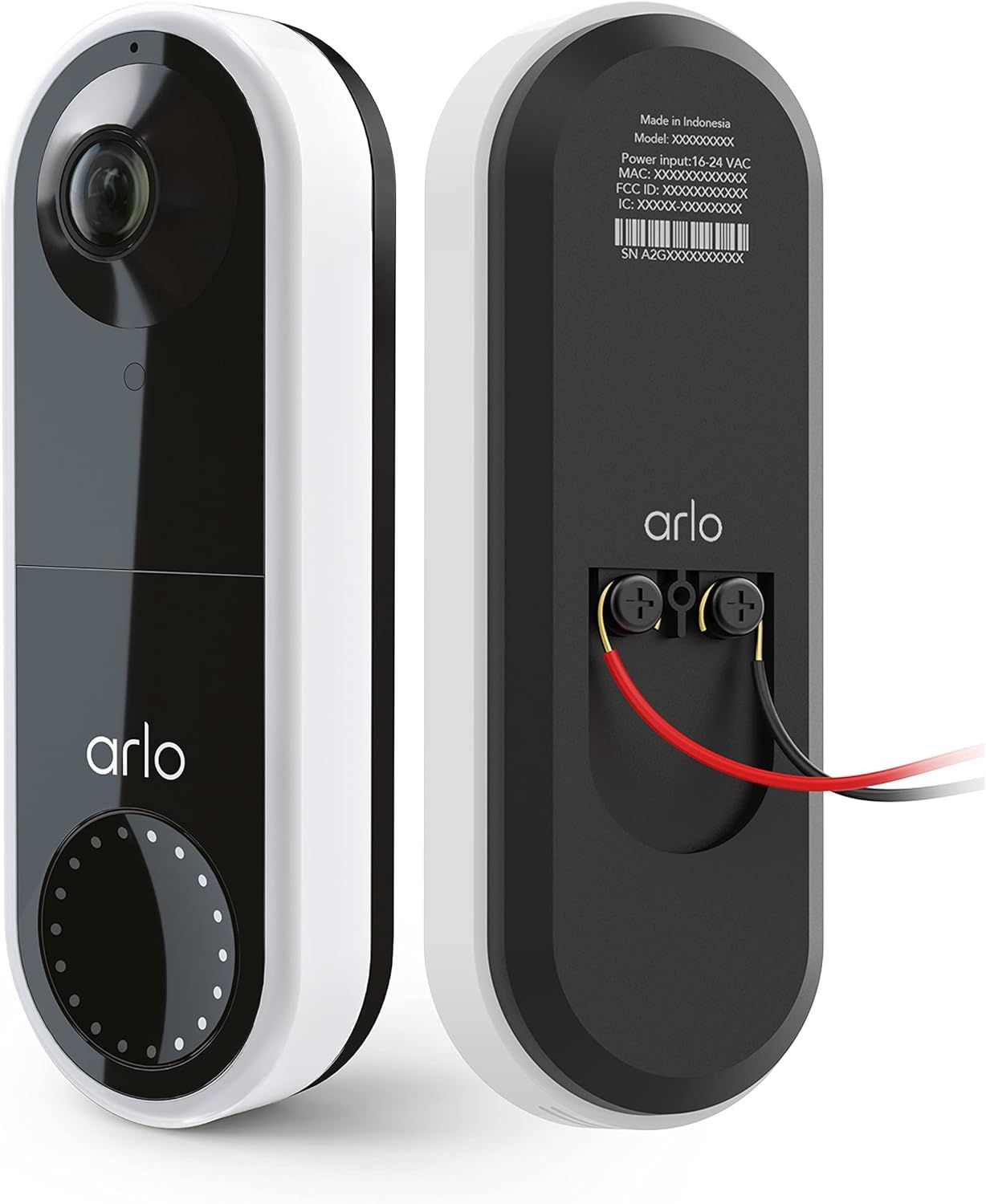 Refurbished Arlo AVD1001-1CCNAS Essential Wired Video Doorbell - Reebelo US