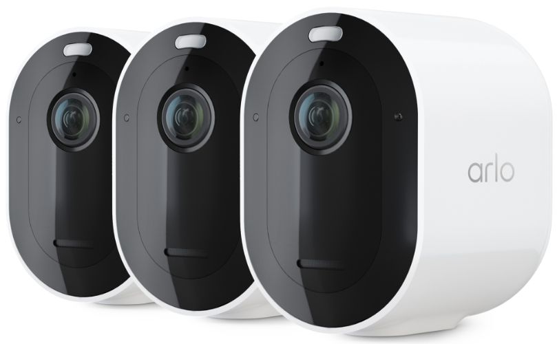Arlo Pro 4 Spotlight Camera 3 Pack