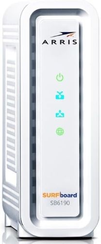 Refurbished Arris SB6190 SURFboard DOCSIS 3.0 32 x 8 Gigabit Cable Modem - Reebelo US