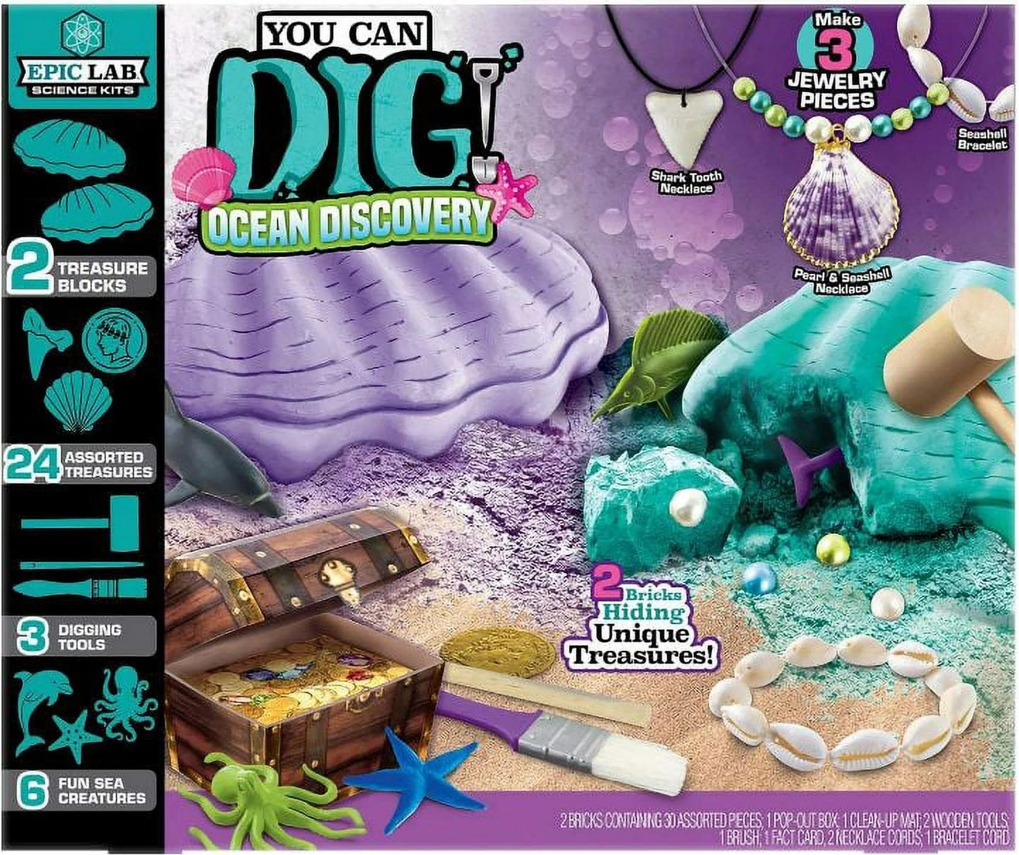 ArtSkills Epic Lab You Can Dig Ocean Discovery Science Kits (35 Pieces) - Reebelo US