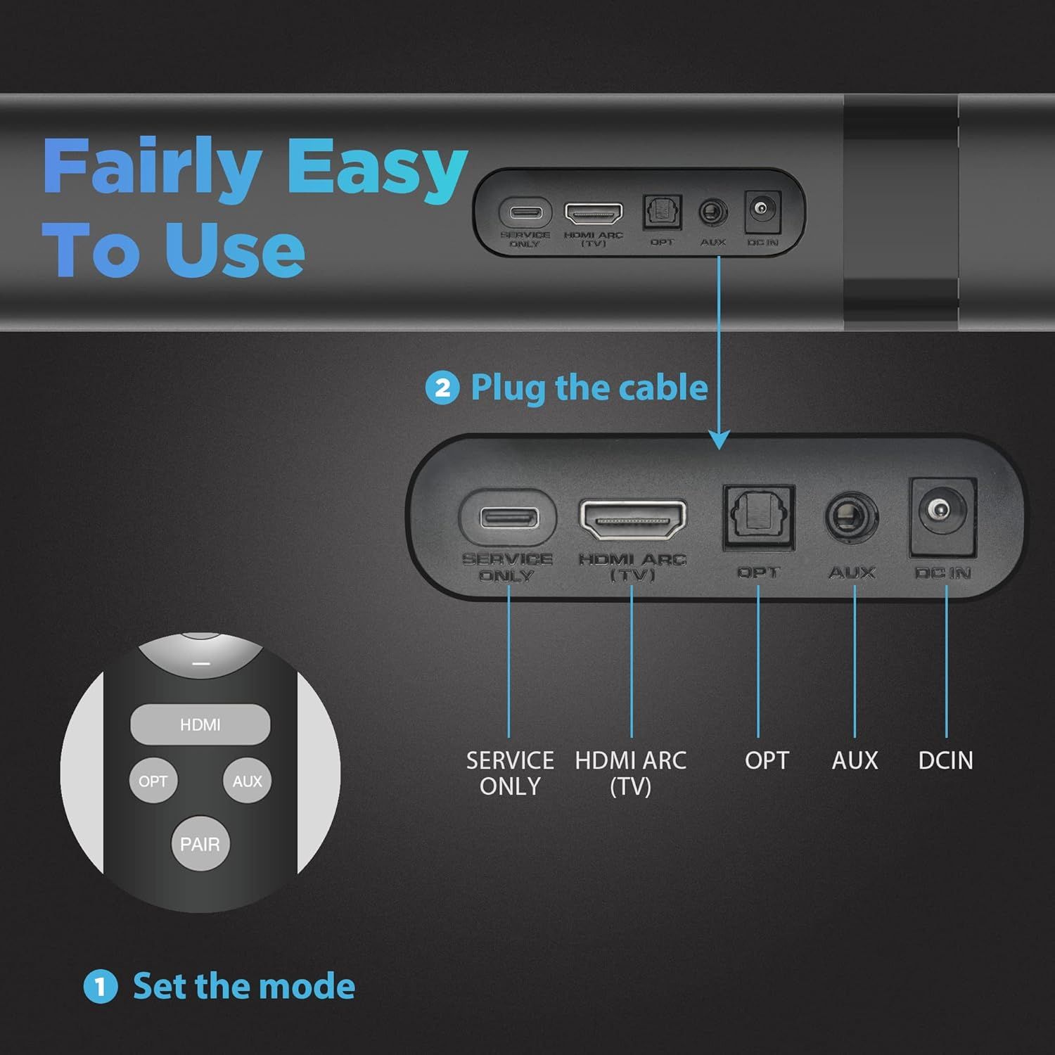 Refurbished Assist Trust KY8000 Sound Bars - Reebelo US