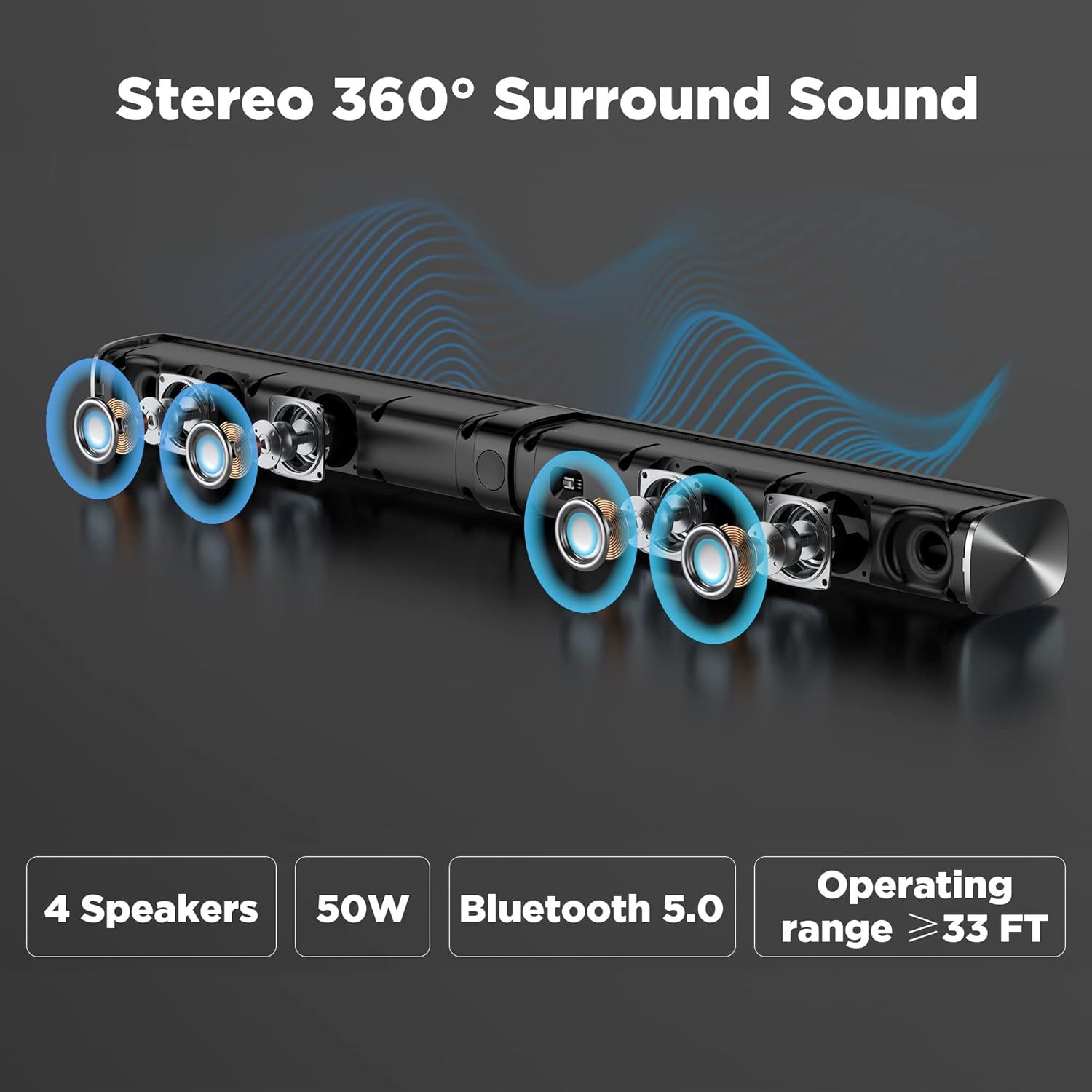 Refurbished Assist Trust KY8000 Sound Bars - Reebelo US