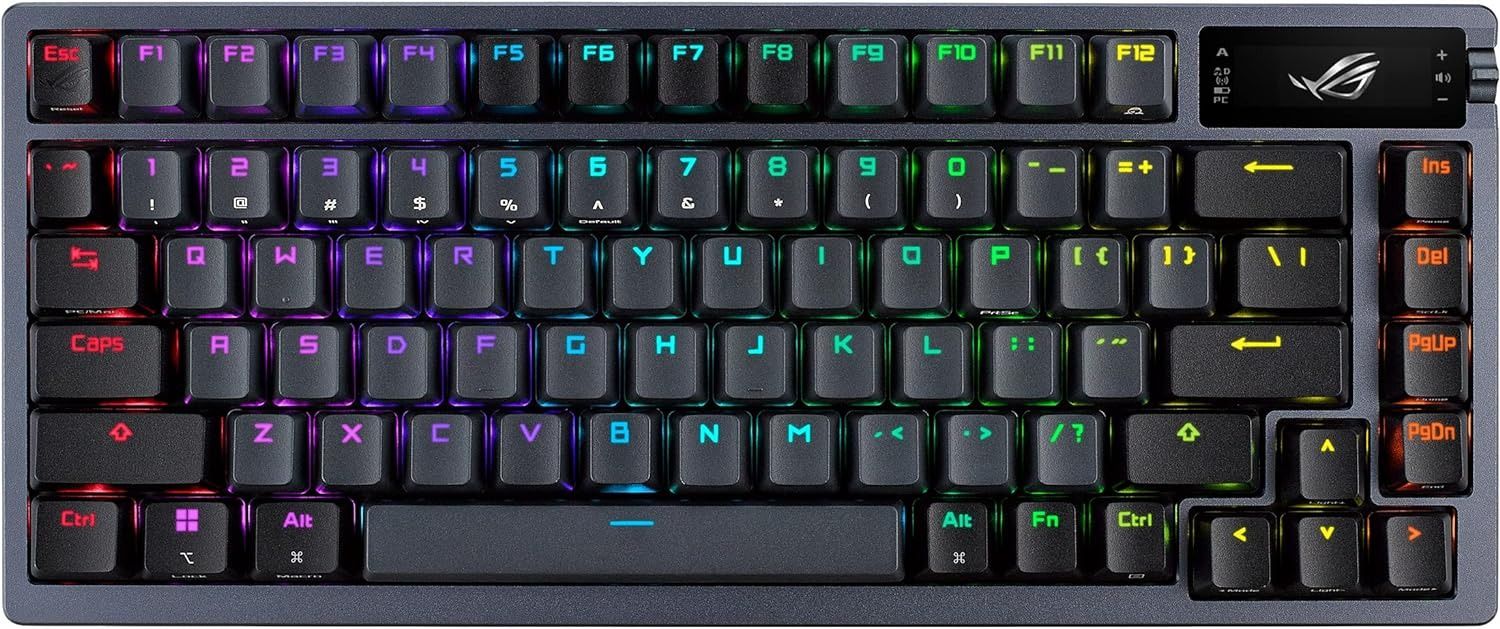 ASUS ROG Azoth 75% Wireless DIY Custom Gaming Keyboard