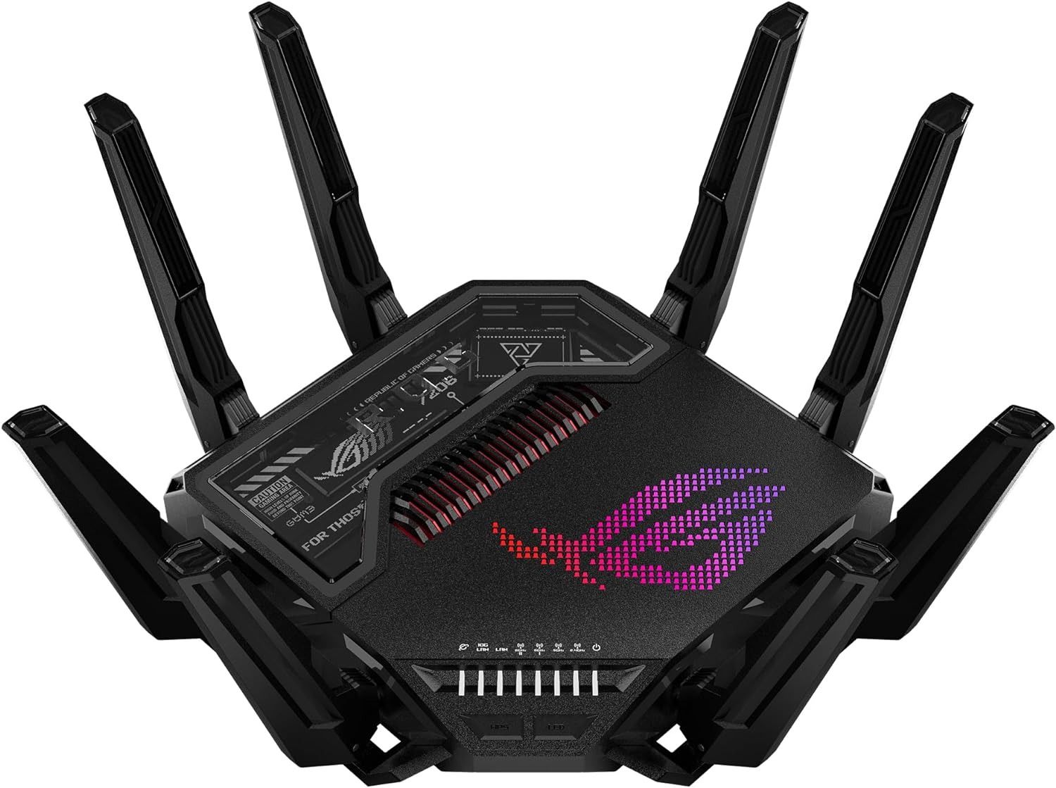 ASUS ROG Rapture GT-BE98 Pro First Quad-Band WiFi 7 Gaming Router - Black