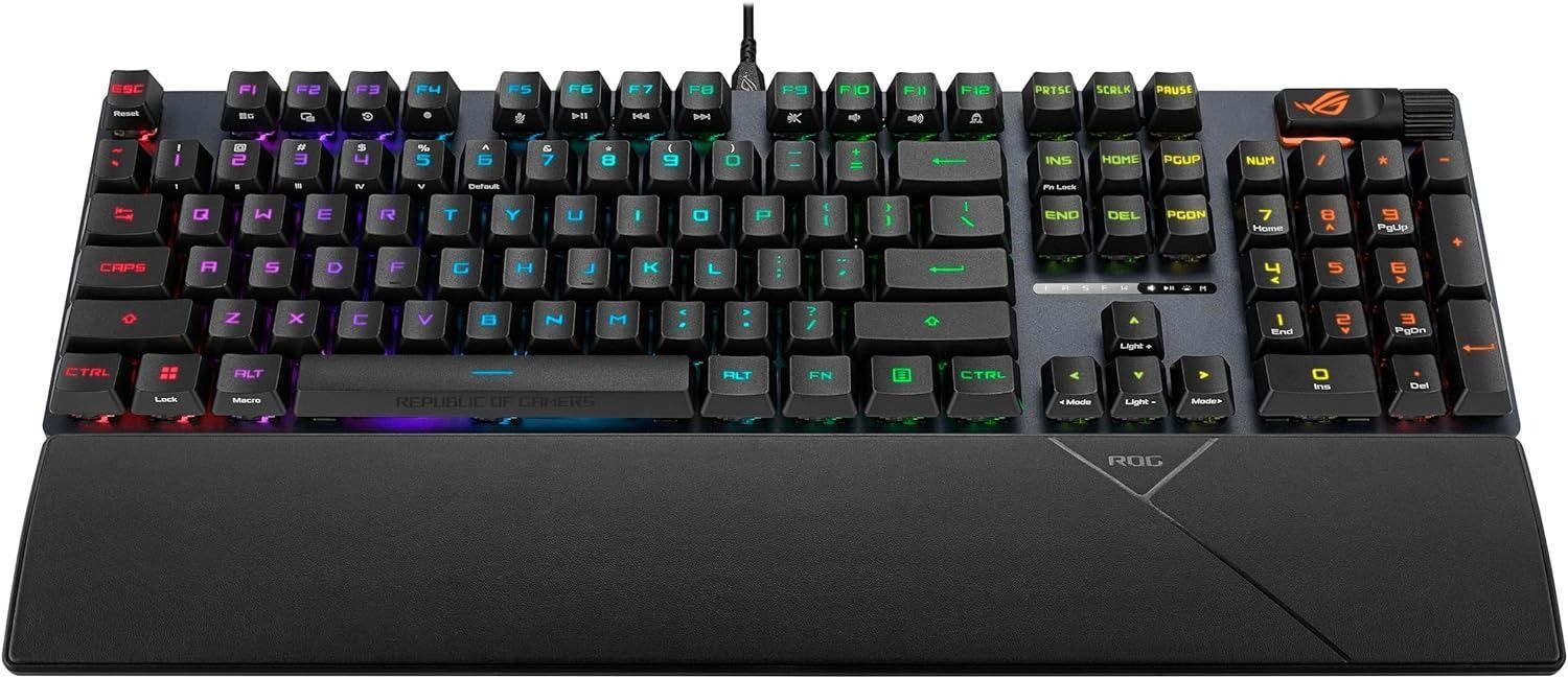 Refurbished ASUS ROG Strix Scope II 96 Wireless Gaming Keyboard - Reebelo US