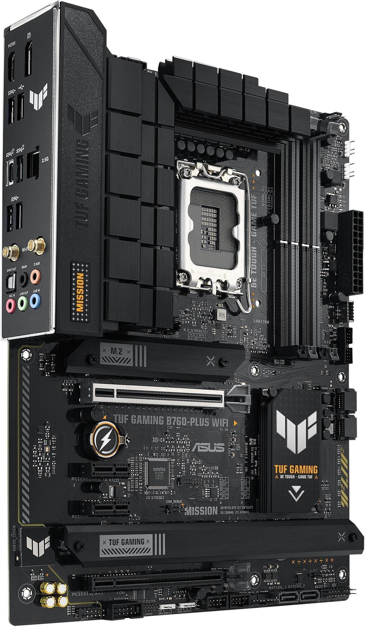 Refurbished Asus TUF Gaming B760-PLUS WIFI Gaming Motherboard - Reebelo US