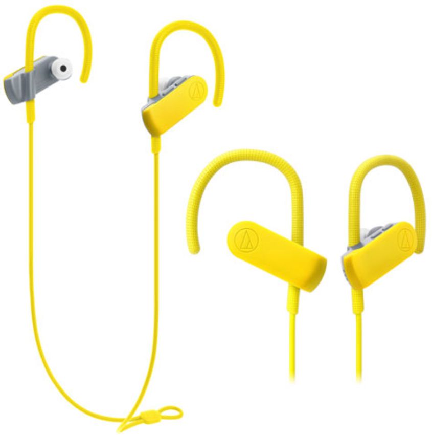 Audio-Technica Bluetooth Sport Headphones ATH-SPORT50BT - Yellow