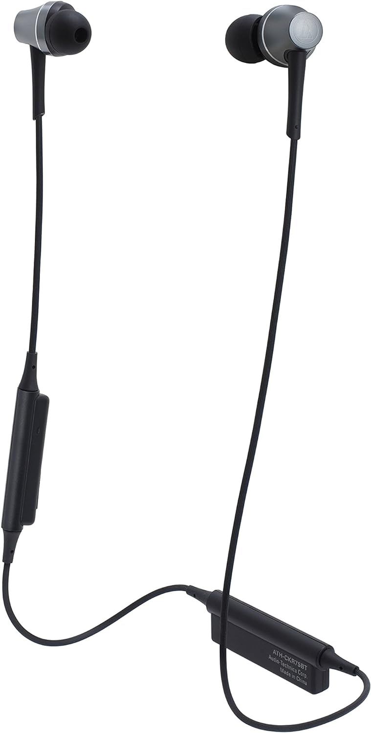 Audio Technica Sound Reality Wireless In-Ear Headphones (ATH-CKR75BT) - Gun Metal