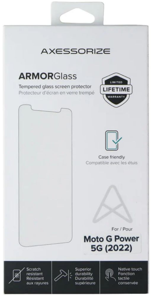Axessorize ARMORGlass Screen Protector for Motorola Moto G Power (2022) - Reebelo US