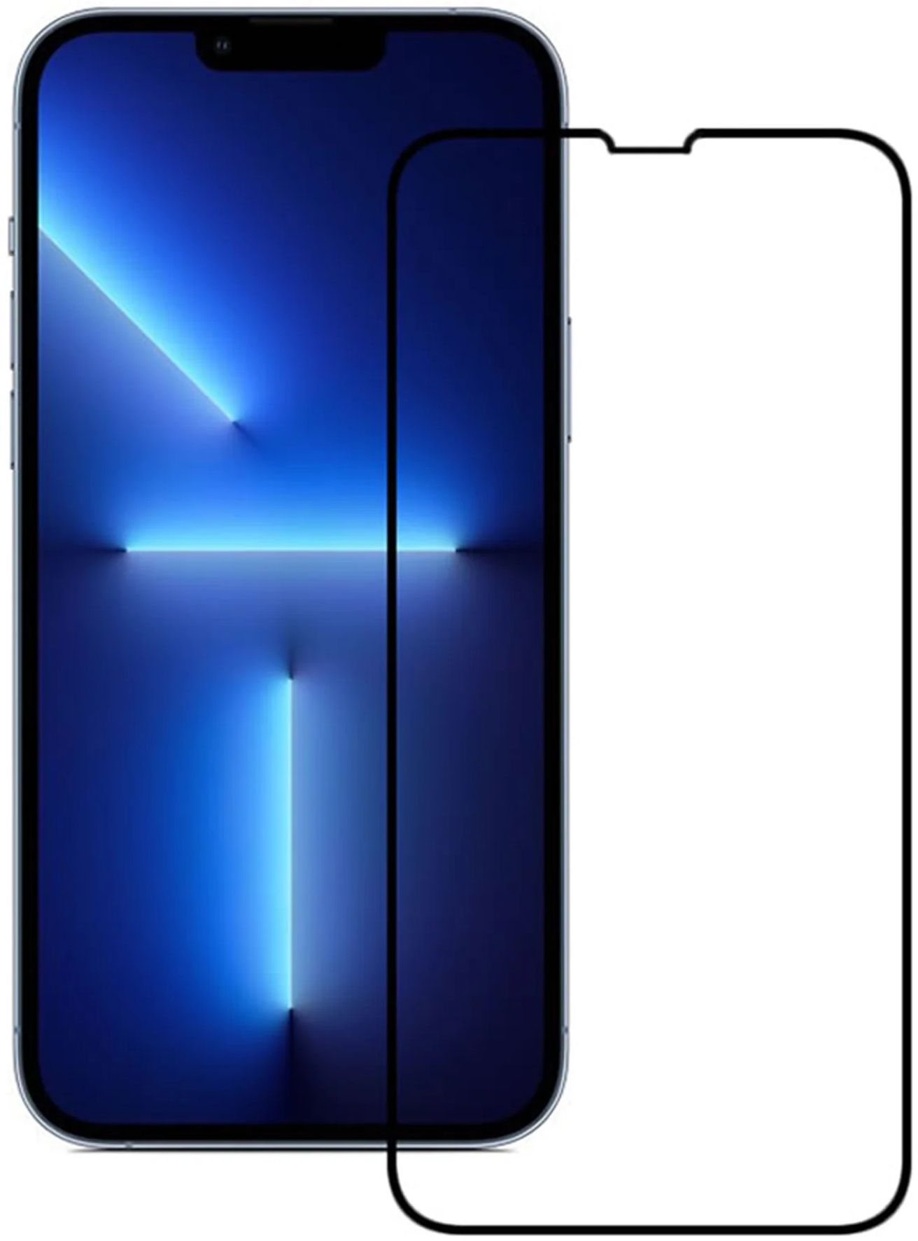 Axessorize ARMORGlass Tempered Glass Screen Protector Full Coverage for iPhone 13 Pro Max - Reebelo US