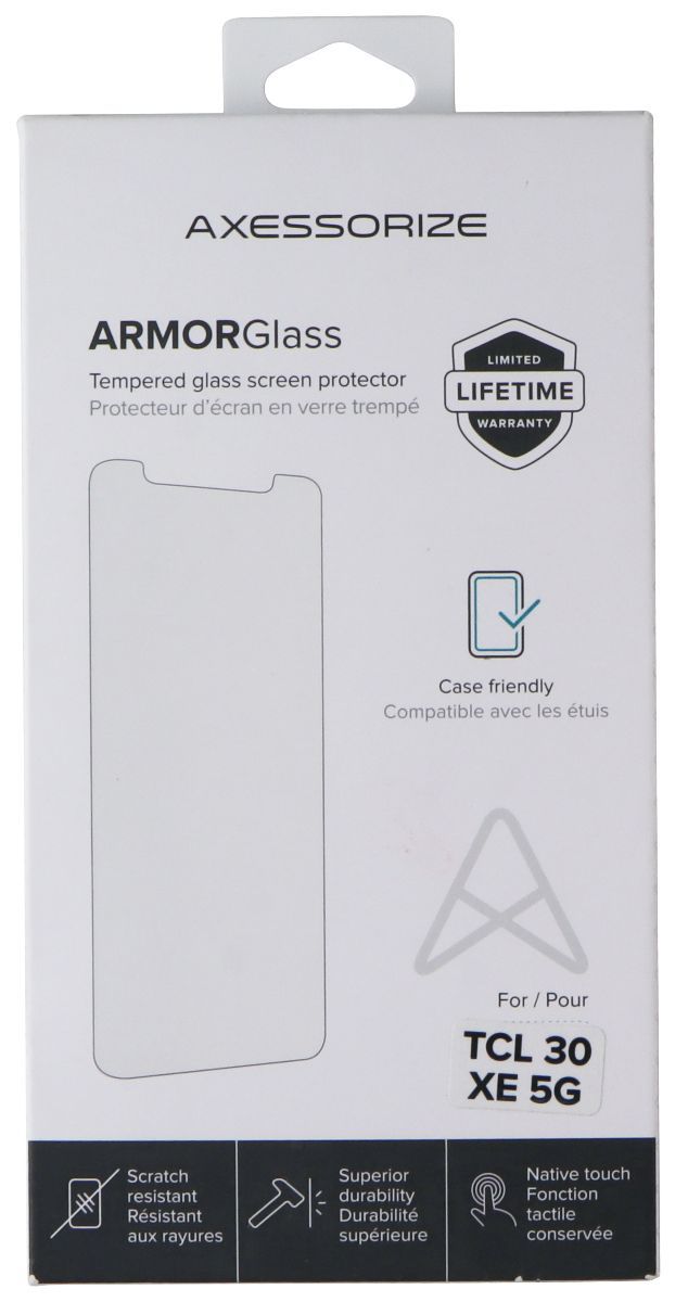 Axessorize ARMORGlass Tempered Glass Screen Protector for TCL 30 XE (5G)