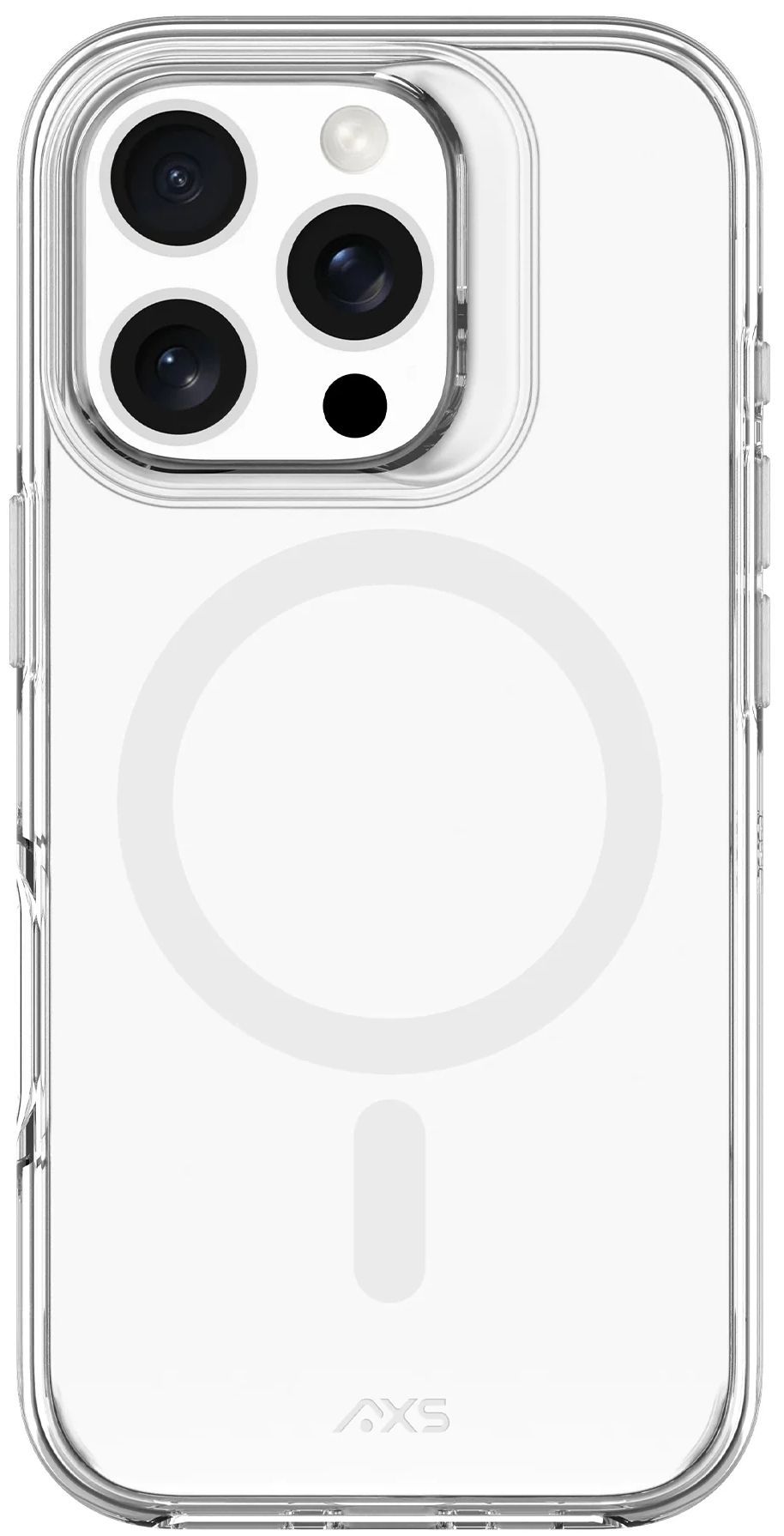 Refurbished Axessorize Crystal Shield D3O Phone Case with Magsafe for iPhone 16 Pro - Reebelo US