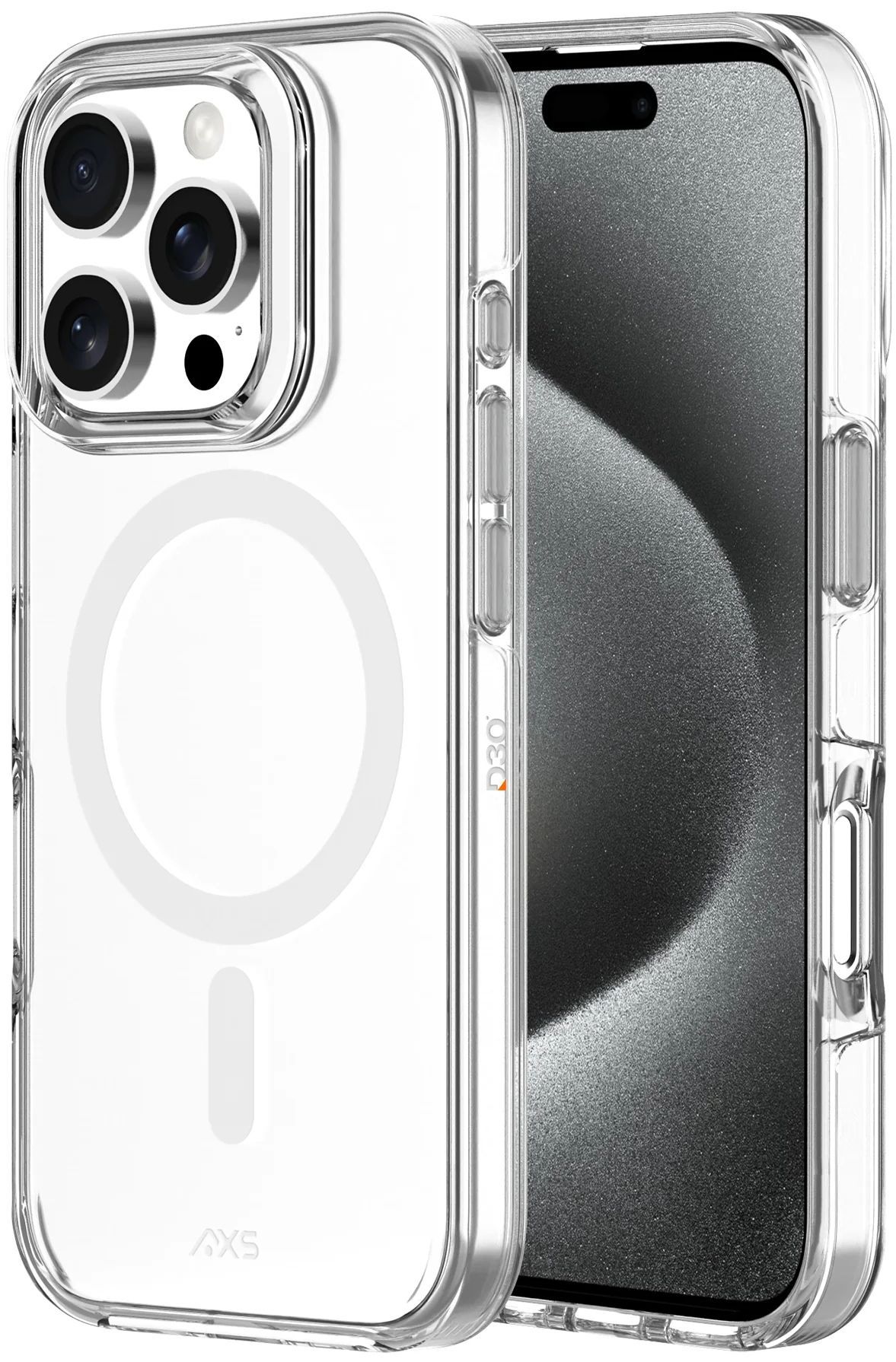 Refurbished Axessorize Crystal Shield D3O Phone Case with Magsafe for iPhone 16 Pro - Reebelo US