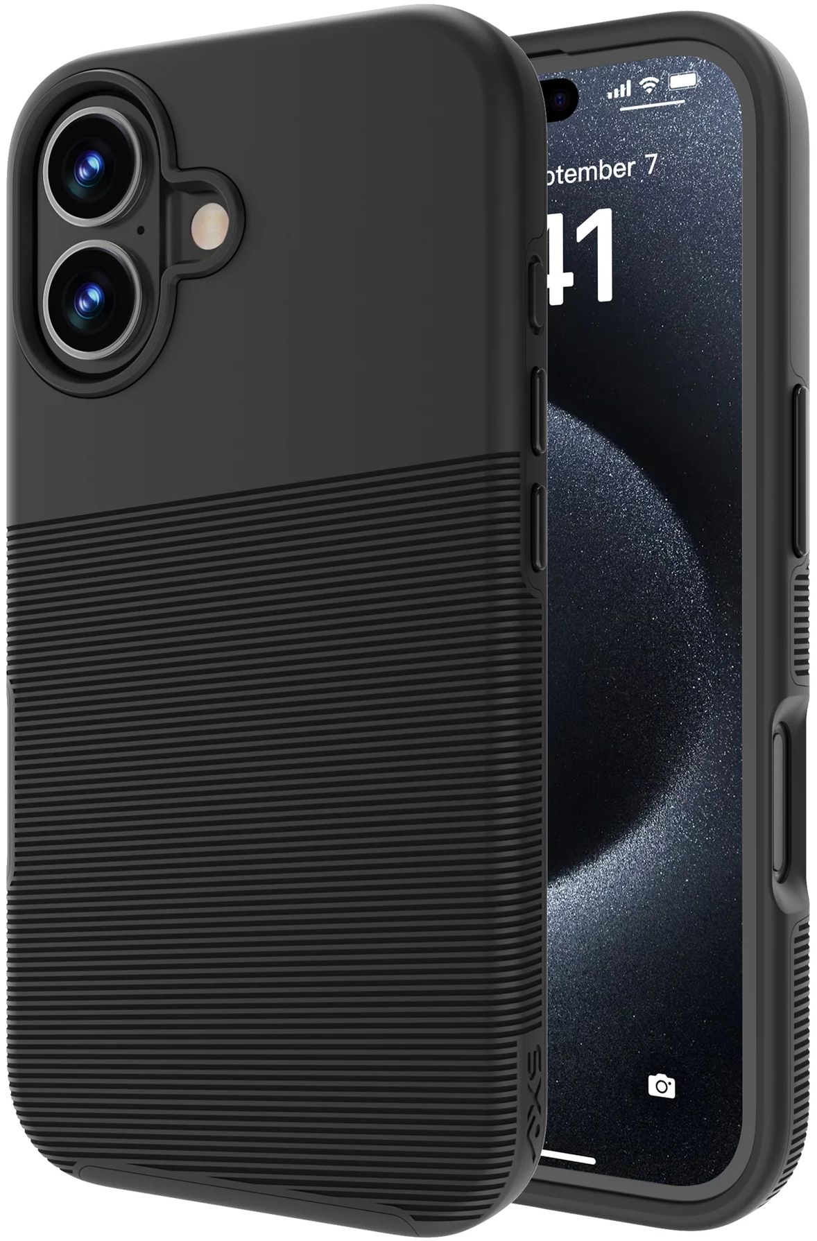 Refurbished Axessorize PROTech Plus Dual-Layered Anti-Shock Sleek Phone Case for iPhone 16 - Reebelo US
