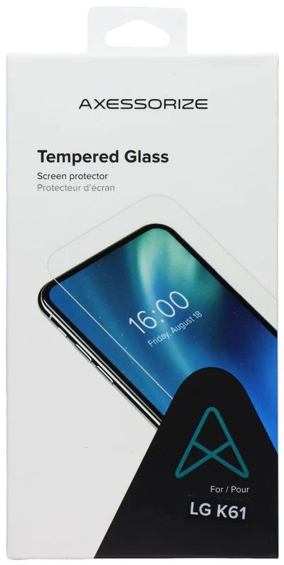Axessorize Tempered Glass Screen Protector for LG K61 - Reebelo US